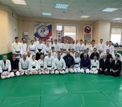 Плановый аттестационный семинар по Aikido и Aikijujutsu Yoseikan в Санкт-Петербурге. 