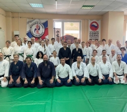 Плановый аттестационный семинар по Айкидо и Айкидзюдзюцу Yoseikan в Санкт-Петербурге.
